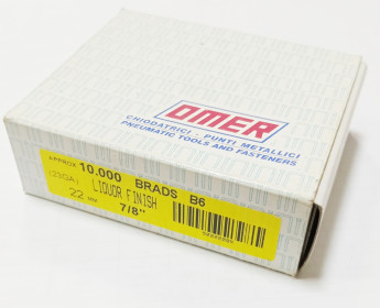 Шпильки OMER BRADS B6 23GA  22мм 7/8"